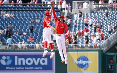 Abrams, Wood Homer Twice Apiece as Nationals Outslug Diamondbacks 10-7