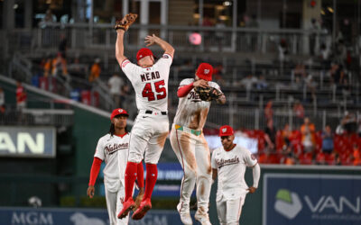 Nationals Beat Astros 8-2 Behind Foster Griffin’s Record-Setting Win