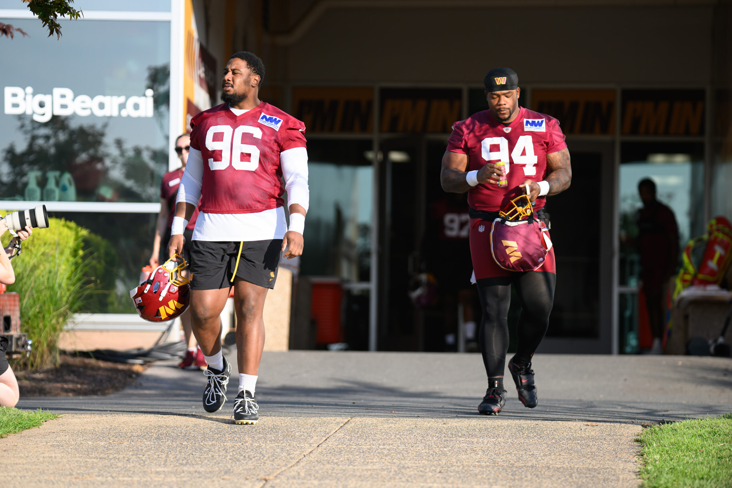 Commanders Ramp Up Contact in Second Training Camp Practice