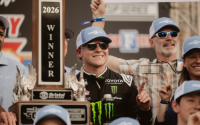 Ty Gibbs Wins First Career Cup Race in Photo Finish at Bristol
