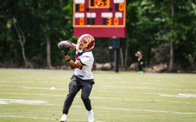 Commanders Get Long Look at Backup Quarterbacks, Rookie Wideouts in Third OTA Session