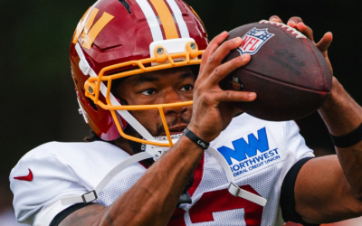Commanders Camp Turns Chippy as Pads Come On, Daniels Dials Up McLaurin in Red Zone